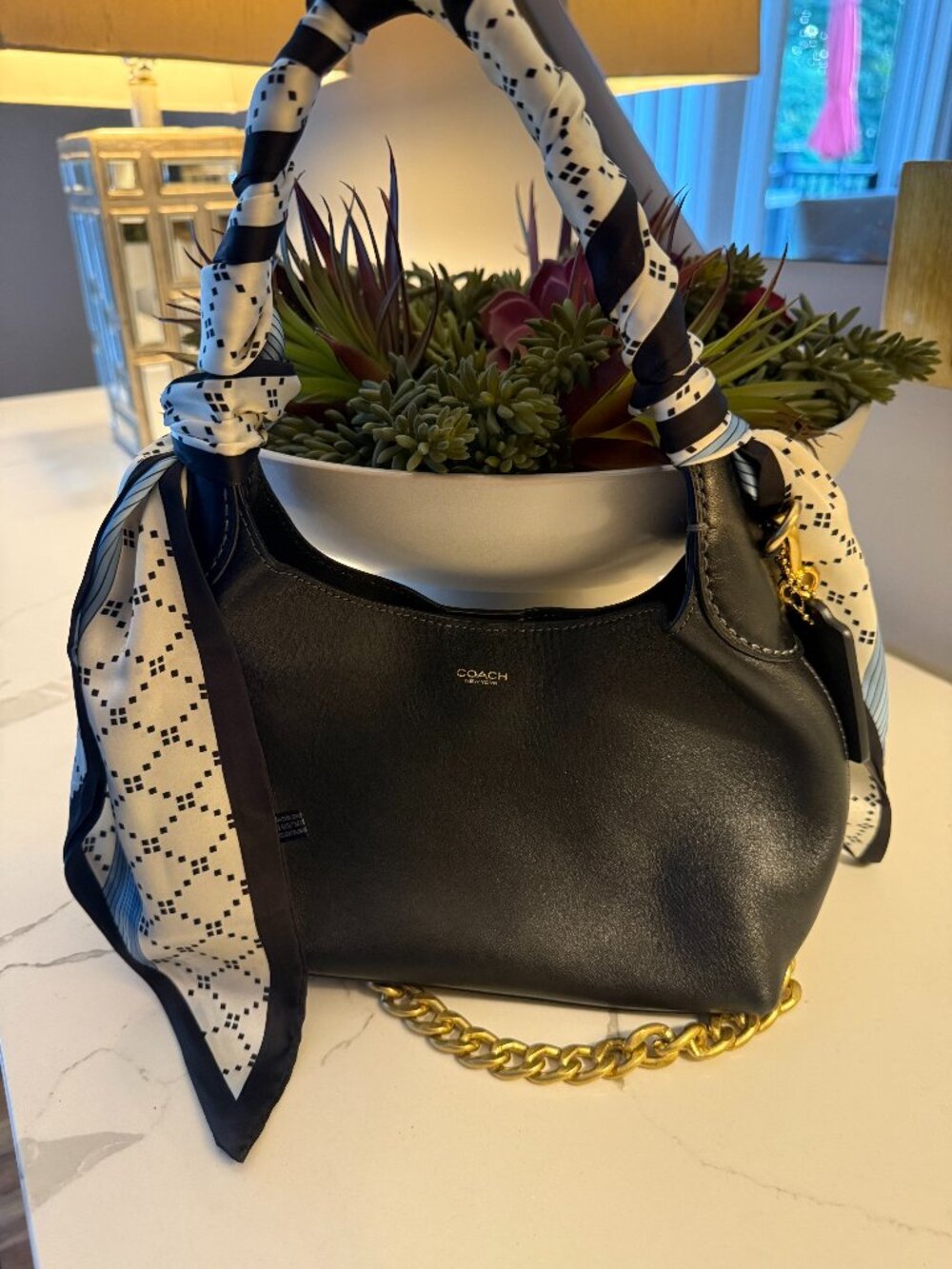 Coach Black Brooklyn Shoulder Bag